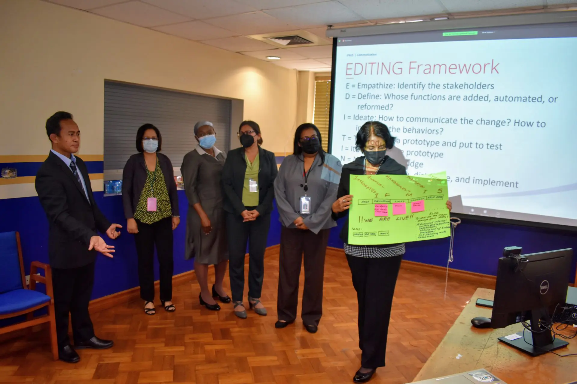 Photo of participants at FreeBalance Change Management Workshop